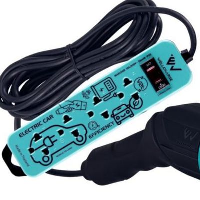 WELLCHARGE Vehicle To Load (V2L) 2.3W (4 Sockets, 1 Switch, 5M) VL-CS310-5M-VL01